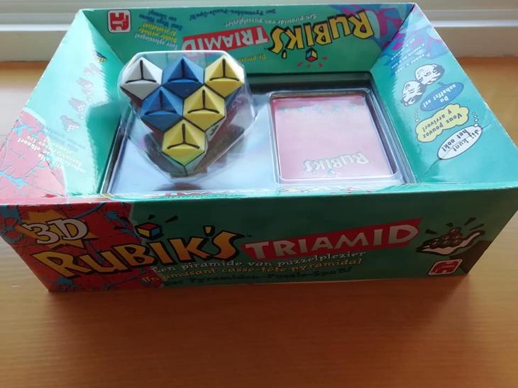 RUBIK´S TRIAMID - Rubikova pyramida.  - Starožitné hračky