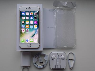 APPLE iPhone 7 32GB Gold - ZÁRUKA 12 MĚSÍCŮ - TOP STAV - KOMPLETNÍ