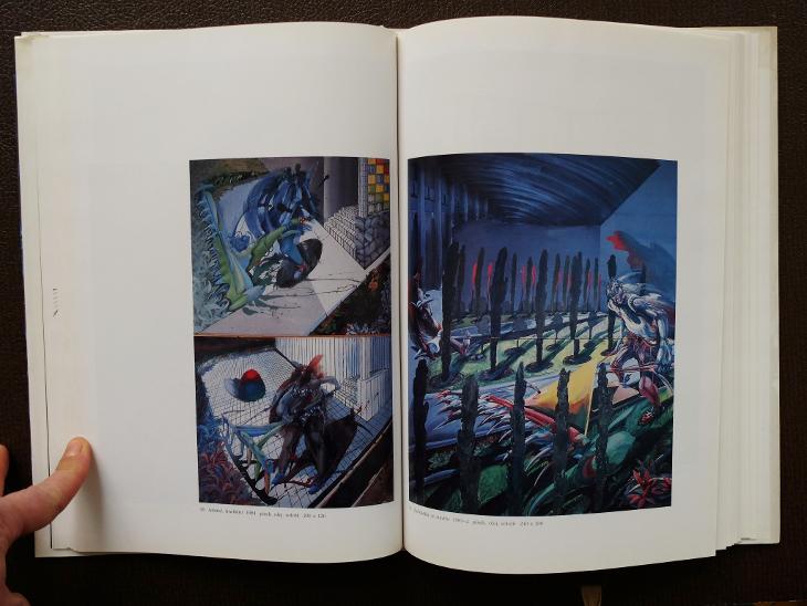 KŘÍŽ JAN MICHAEL RITTSTEIN KNIHA ORBIS PICTUS 1993 - Knihy o umění