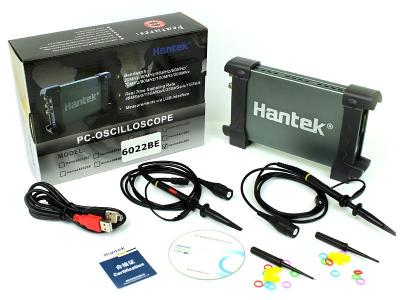 Osciloskop Hantek 2 x 20MHZ 6022BE USB