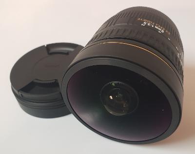 Sigma 8mm F3.5 EX DG FISHEYE CIRCULAR pro Canon 