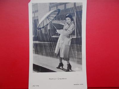 Pohlednice herec  herečka USA komik Kathryn Cramford 