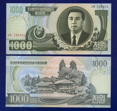 1000 WON 2006 SEVERNÍ KOREA UNC 