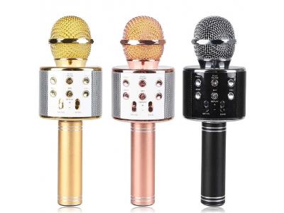 Bezdrátový Mikrofon Karaoke Bluetooth Reproduktor + dárek