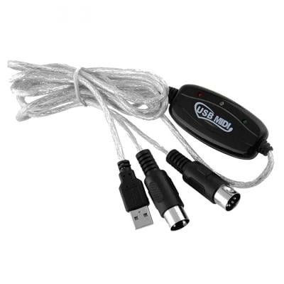 NOVÝ USB midi kábel / prevodník - 16 kanálov