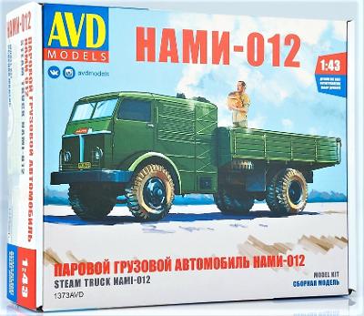 AVD / SSM 1373 Sovětský nákladní parní automobil NAMI-012 / 1 :43