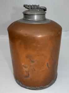 Stará měděná lahev 19.století