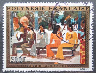 Francouzská Polynésie 1973 Umění, Gauguin poškozená Mi# 167 25€ 0872