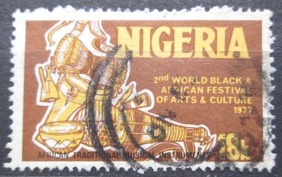Nigérie 1976 Tradiční africké hudební nástroje Mi# 326 0914