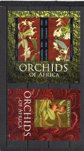Uganda-Africké orchideje 2012**  Mi.Klb.2941-44+Bl.401 / 28 €
