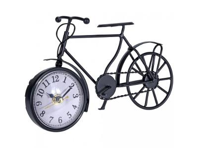 Dekorační hodiny ve tvaru jízdního kola