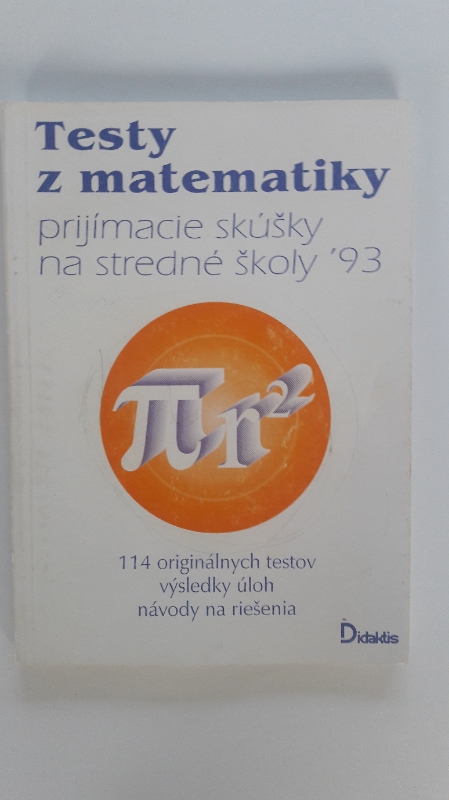 Testy z matematiky - Knihy a časopisy