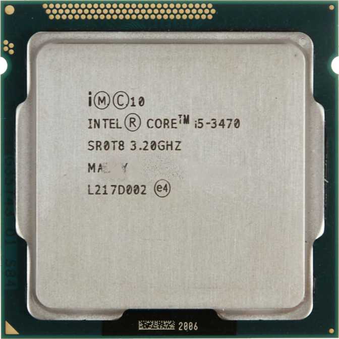 Intel Core i5-3470, otestovaný na mém PC | Aukro