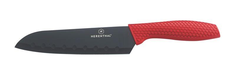 SANTOKU,  nůž na maso z ručně broušené oceli, 18cm, NB058 - Vybavení do kuchyně