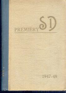 PREMIERY SLOVENSKÉHO DIVADLA V PREŠOVIĚ 1947-78 / PODPIS OTTO LACKOVIČ