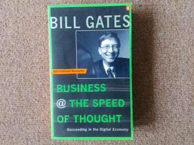 Bill Gates Business and the speed of thought v angličtině 527 stran