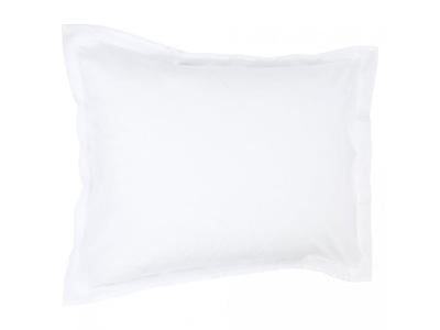 Bílý povlak na polštář ze 100% bavlny