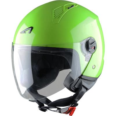 nová helma Astone Minijet green