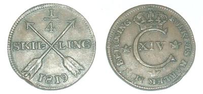 Švédsko 1/4 S 1819