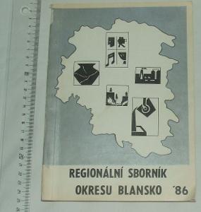 Regionální sborník okresu Blansko 1986 archeologie jeskyně