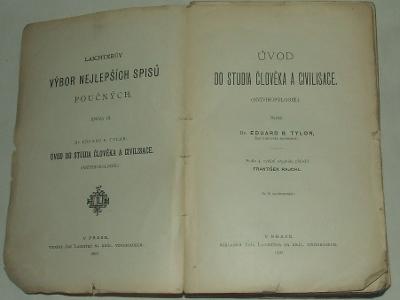 Úvod do studia člověka a civilisace - 1897 - Tylor