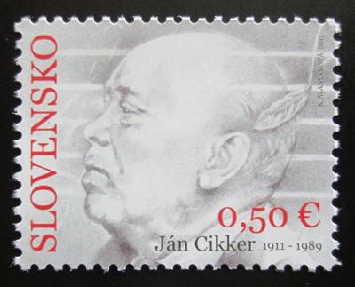 Slovensko 2011 Ján Cikker, skladatel Mi# 666 1048