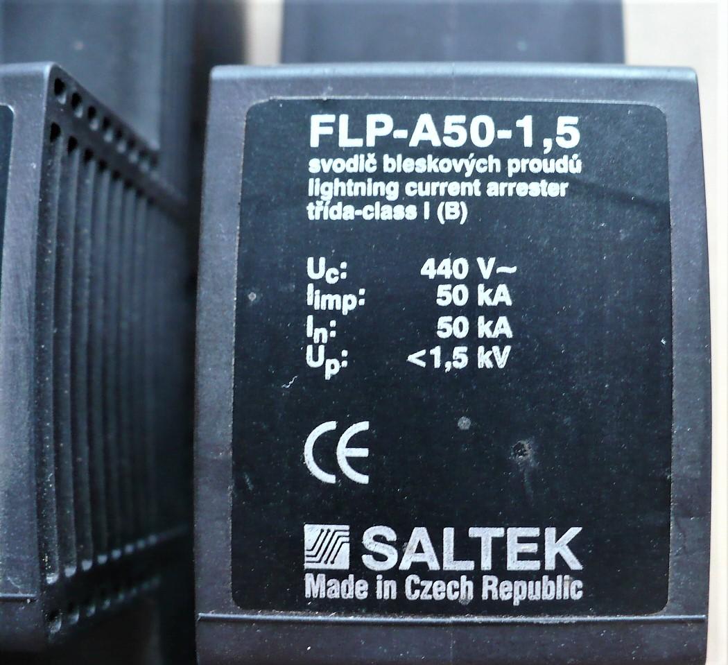 Svodič bleskových proudů FLP - A50 - 1,5 - SALTEK - 3 ks za super cenu - Stavebniny