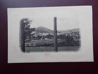 Brno venkov Tišnov reliéfní tlačený rámeček 1910