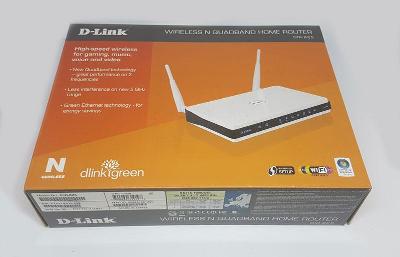 D-link DIR-825 Wireless N Quadband home router nefunkcni