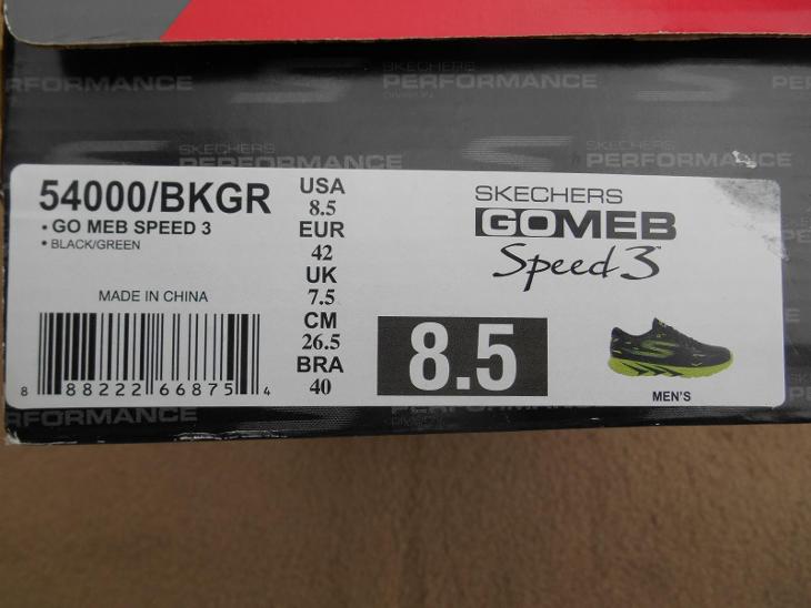 Nové pánské běžecké boty zn.: SKECHERS Go-Meb Speed,  vel. 42