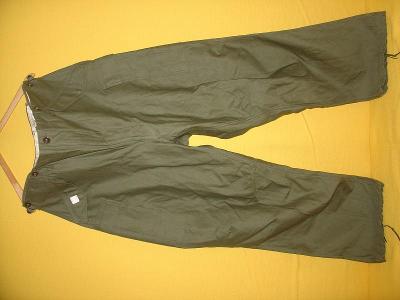 Orig. US Army zelené kalhoty kapsáče M-51 NOVÉ - LARGE nebo X-LARGE