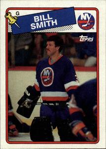 BILLY SMITH @ NEW YORK ISLANDERS @ 1988-89 Topps
