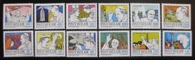 Vatikán 1984 Cesty papeže Jana Pavla II. Mi# 852-63 Kat 16€ 1172