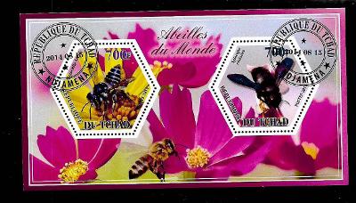 Čad 2014 - Včely - Čalounice, drvodělka fialová