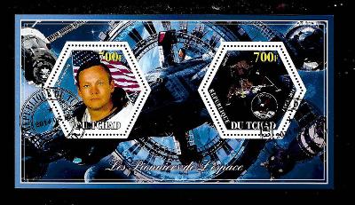 Čad 2014 - Kosmos - Neil Armstrong, Apollo 11