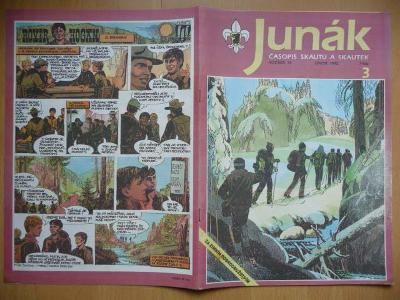 Časopis - Junák - ročník 35. - číslo 3. - Únor 1992