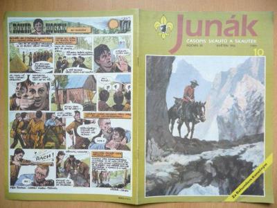 Časopis - Junák - ročník 35. - číslo 10. - Květen 1992