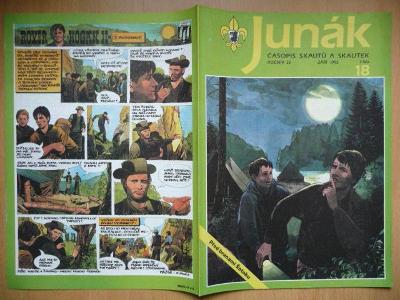 Časopis - Junák - ročník 35. - číslo 18. - Září 1992
