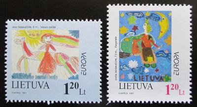 Litva 1997 Evropa CEPT Mi# 636-37 1394