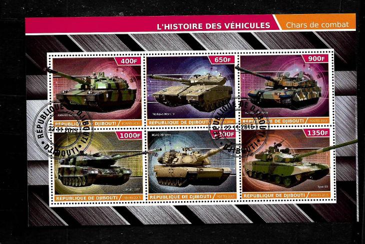 Džibuti 2015 - Tank 99, Panter,Leclerc, Merkava Mark IV,Abrams,Leopard