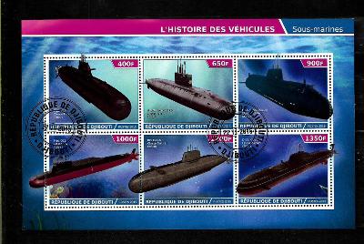 Džibuti 2015 - Ponorky z let 1981-2012