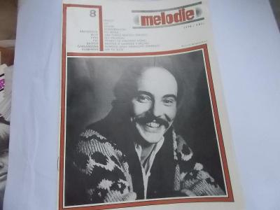 Časopis Melodie 8/1978 Foto + článek Martin Kratochvíl