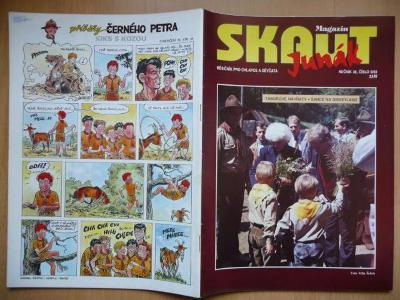 Časopis - Skaut - Junák - ročník 36. - číslo 6. ze září roku 1993