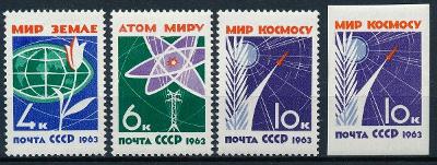 SSSR 1963 **/Mi. 2735-7 A+B , komplet , /L14/