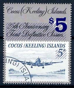 Kokosový ostrov , Cocos Islands 1990 ✈ o/ Mi 236 letectví komplet /AL/