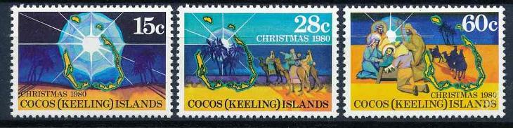 Kokosový ostrov , Cocos Islands 1980  **/Mi. 53/5  komplet  /AL/