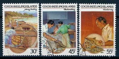 Kokosový ostrov , Cocos Islands 1985 o/ Mi.131/4  komplet  /AL/