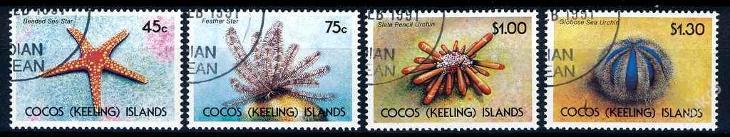 Kokosový ostrov , Cocos Islands 1991 o/ Mi 245/8  komplet  /AL/