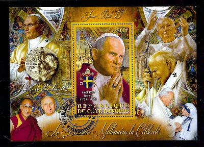 Pobřeží slonoviny 2013 - papež Jan Pavel II....dalajláma, Matka Tereza