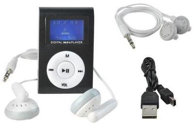MP3 přehrávač LCD RADIO SD karta čtečka+ sluchátka + dárek